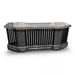 میز مدیریت ممبران دکوچین مدل الماس مبلمان نارنجی مدل 512554