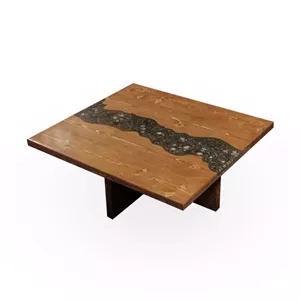 میز جلو مبلی رزینی چوب روس مدل