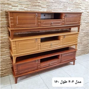 میز تلویزیون شبستان مدل 404 طول 160 مبلمان نارنجی مدل 523530