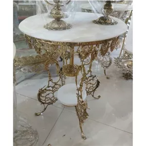 میز خاطره و تلفن فرانسوی سایز 60 و سایز 50 موجوده . تماما برنج با ضمانت مبلمان نارنجی مدل 526245 