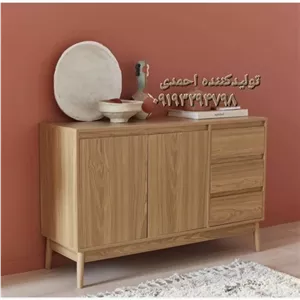 کنسول کلاسیک ساده لوکس مبلمان نارنجی مدل 523642