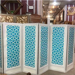 پاراوان و پارتیشن ام دی اف مبلمان نارنجی مدل 531141