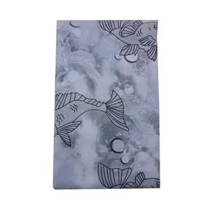 پرده حمام اطلس مدل 05 سایز 200x180 سانتی متر مبلمان نارنجی مدل 528874