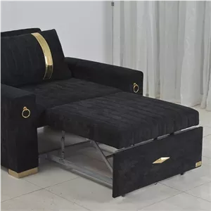 مبل راحتی تخت خوابشو تختشو 1 نفره اورنگ مدل گرند کلاف فلز در مشهد مبلمان نارنجی مدل 515441