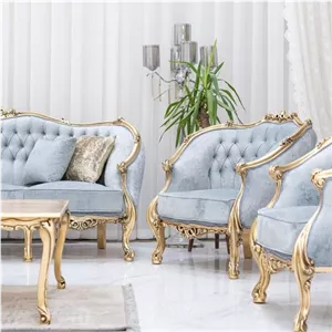 مبل زمرد کد 2 مبلمان نارنجی مدل 513349