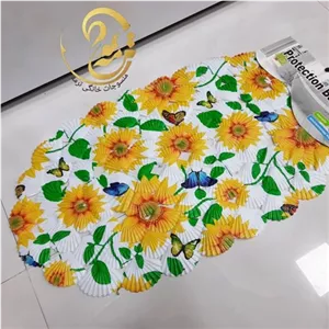 پادری زیر دوشی صدفی وارداتی مبلمان نارنجی مدل 527492