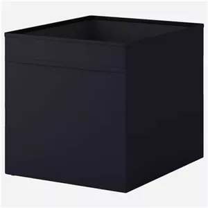 جعبه پارچه‌ای لباس مشکی ایکیا IKEA-DRÖNA مبلمان نارنجی مدل 526140