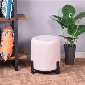 پاف ویکی پایه فلزی صورتی روشن کد 37 راکاوود مبلمان نارنجی مدل 513247