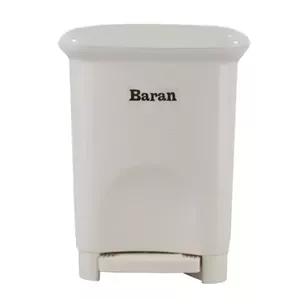 سطل چهار گوش پدالی کوچک باران مبلمان نارنجی مدل 524994