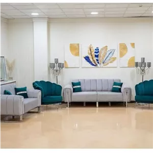 مبل راحتی آیسان مدل صدفیآماده ارسال مبلمان نارنجی مدل 514515