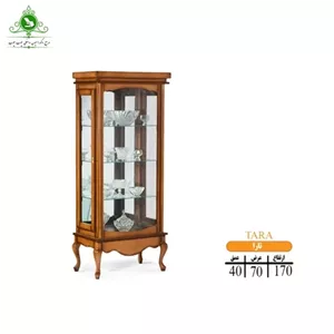 ویترین مینی بوفه مدل تارا مبلمان نارنجی مدل 529286