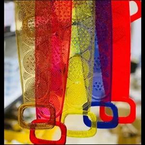 لیف سیلیکونی دو دسته خیلی بزرگ کریستالی تک جعبه وارداتی با ارسال رایگان مبلمان نارنجی مدل 527536