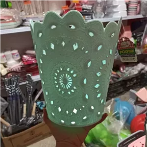 سطل پلی نیک سایز بزرگ مبلمان نارنجی مدل 525005
