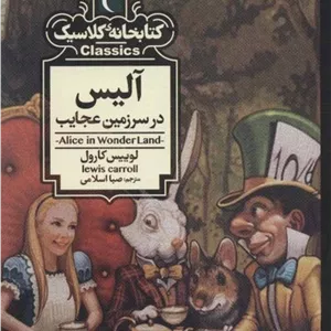 کتابخانه ی کلاسیک مبلمان نارنجی مدل 520357