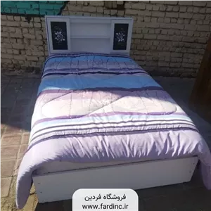 تخت خواب دو نفره کینگ مدل دنیز - رنگبندی 20 عددی مبلمان نارنجی مدل 516484