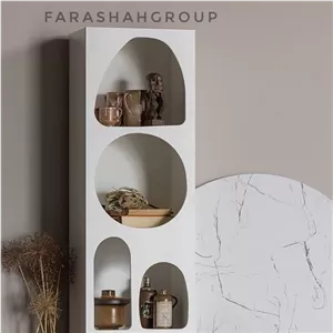 بوفه ویترین گنجه مدرن ارسال رایگان به مسیر های یکطرفه مبلمان نارنجی مدل 528431