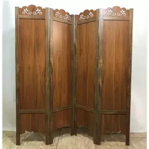 پارتیشن متحرک ساده آنتیک طلایی مبلمان نارنجی مدل 531359