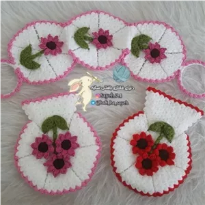 سرویس لیف عروس طرح گل آفتاب گردان بسیار زیبا و عالی مبلمان نارنجی مدل 527779