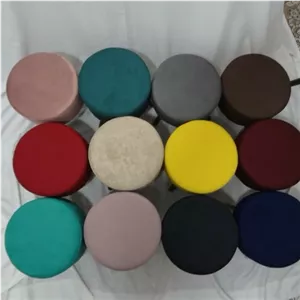 پاف نشیمن چهار پایه ارتفاع 45 سانت مبلمان نارنجی مدل 513062