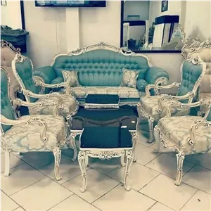 مبل کلاسیک سناتور مبلمان نارنجی مدل 515464