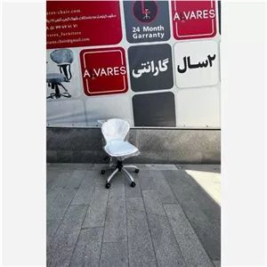 صندلی کارشناسی صدف فلاپ رنگی P025 مبلمان نارنجی مدل 511564