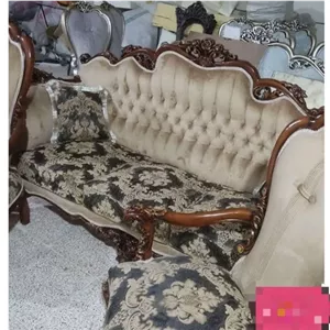 مبل 9 نفره مدل استیل آراد کد 249 مبلمان نارنجی مدل 515629