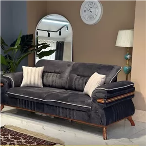 مبل راحتی آیسان مدل لورنت . مبلمان نارنجی مدل 513475