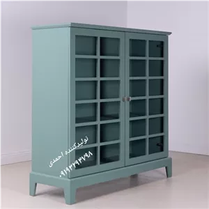 مینی بوفه کلاسیک طرح زیبا مبلمان نارنجی مدل 523670