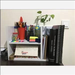 کتابخانه رومیزی استند رومیزی لطیف صنعت مبلمان نارنجی مدل 520820