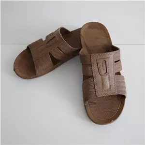 دمپایی حمام 40تا45 دمپایی ژله ای pvc دمپایی سرویس بهداشتی دمپایی بزرگسال دمپایی حیاط دمپایی مردانه و زنانه صندل حمام مبلمان نارنجی مدل 528512