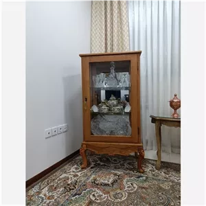 مینی بوفه لورنزو چوب راش مبلمان نارنجی مدل 529709