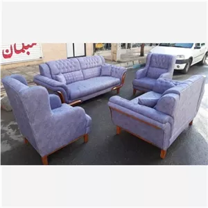 مبلمان مارشال راحتی تولیدی مبل در رباط کریم اندیشه شهریار پرند مبلمان نارنجی مدل 513803