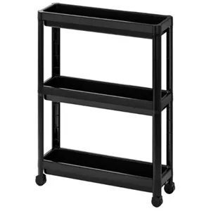 قفسه چرخدار حمام ایکیا مدل Vesken مبلمان نارنجی مدل 528008