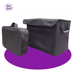 کیف نظم دهنده خودرو به همراه کیف ابزار چسبان مبلمان نارنجی مدل 526709