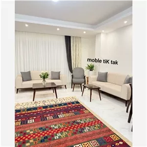 مبل راحتی مینیمال 8 نفره تختشو تکی چوب راش با پارچه لینا خارجی ضد لک با 36 ماه ضمانت هزینه ارسال پایه مشتری میباشد مبلمان نارنجی مدل 513285