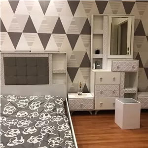 تخت خواب فلورا مبلمان نارنجی مدل 518691