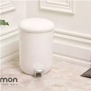 سطل گرد3 لیتری لیمون مبلمان نارنجی مدل 525392