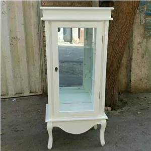 مینی بوفه طرح دار مبلمان نارنجی مدل 525403