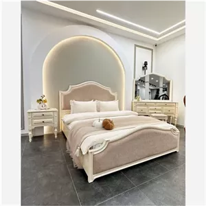 تخت خواب الیزا سرویس خواب شیک مبلمان نارنجی مدل 517282