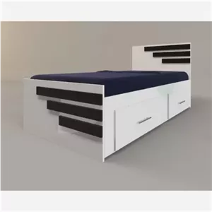 تخت یکنفره ام دی اف ارسال رایگان کد60 مبلمان نارنجی مدل 519620