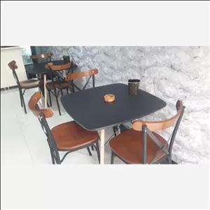 فروش عمده صندلی رستورانی جگرکی کافه لهستانی کد 25 مبلمان نارنجی مدل 522709