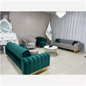 مبل صدف 8 نفره تختشو راحتی با بهترین متریال هزینه ارسال پایه مشتری مبلمان نارنجی مدل 513283