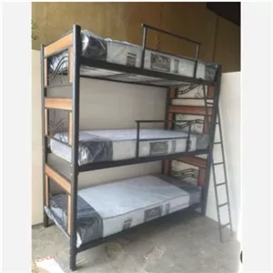 تخت خواب 3 طبقه مدل ملودی مبلمان نارنجی مدل 519629