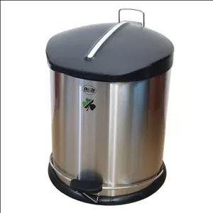 سطل زباله پدالی آکا الکتریک مدل سبلان کد YP-DAR POLIMER-015L مبلمان نارنجی مدل 524674