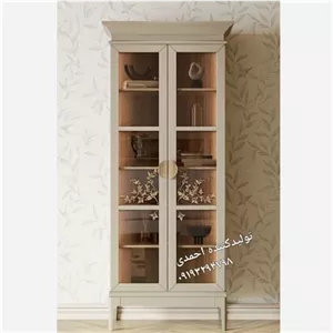 بوفه کلاسیک طرح زیبا مبلمان نارنجی مدل 525409