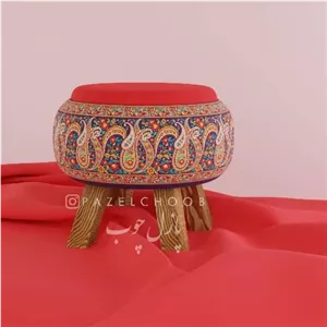پاف باکس 8 پس کریه دارد مبلمان نارنجی مدل 513013