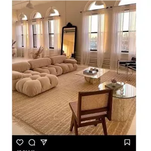 مبل راحتی مدل دارای پاف بسیار زیبا و مدرن ارسال با باربری مبلمان نارنجی مدل 513997