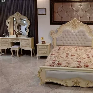 تخت خواب سرویس خواب مدل نگین ترکیب چوب و ام دی اف مبلمان نارنجی مدل 517918