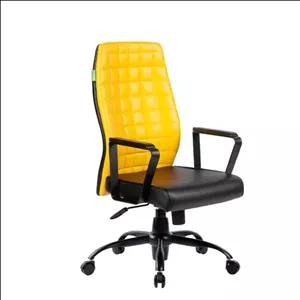 صندلی اداری چرخدار طبی مدل T5001 پرشین مبلمان نارنجی مدل 509829