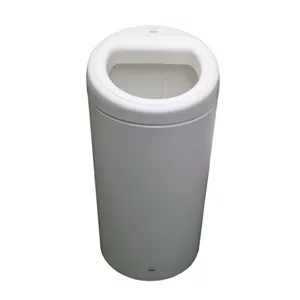 سطل زباله بهازکالا مدل اسلش کد YPSF-MAT-045 ظرفیت 45 لیتری مبلمان نارنجی مدل 524449